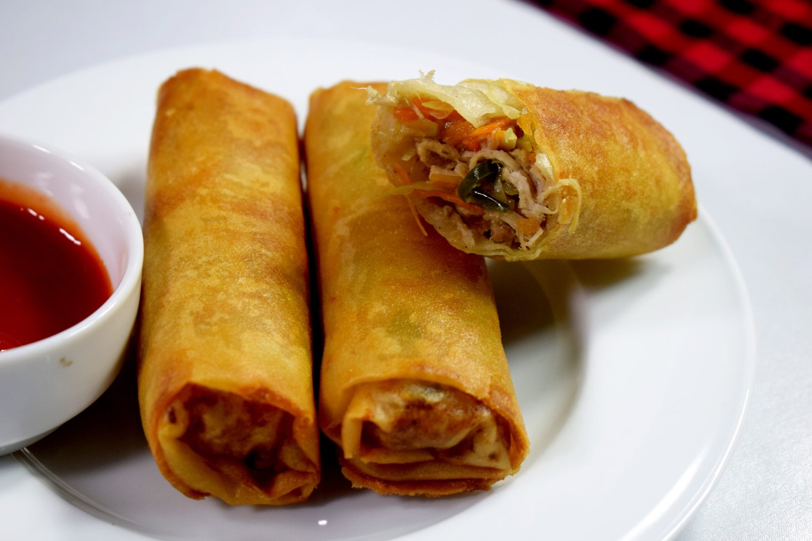 Chicken & Vegetable Spring Roll