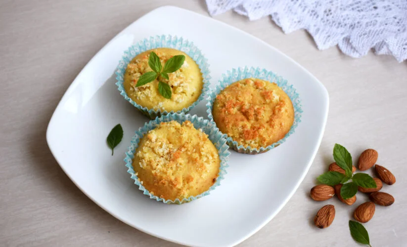 Coconut and Palm Cupcake